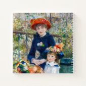 Carnet Pierre-Auguste Renoir - Deux soeurs sur la terrass (Dos)