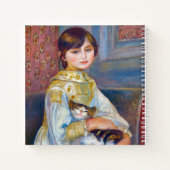 Carnet Pierre-Auguste Renoir - Enfant avec chat (Dos)