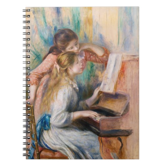 Carnet Pierre Auguste Renoir - Jeunes Filles au Piano (Devant)