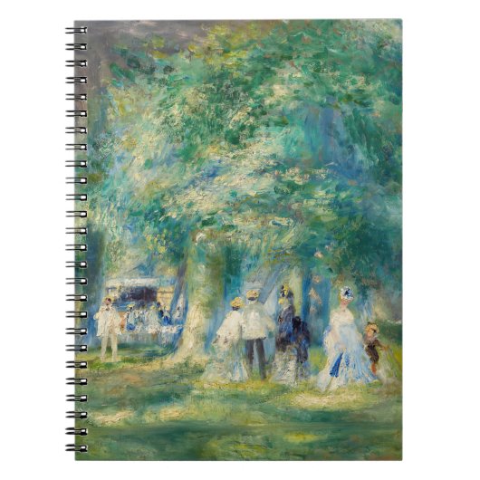 Carnet Pierre-Auguste Renoir - La fête à Saint-Cloud (Devant)