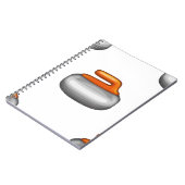 Carnet Pierre de curling Emoji (Côté gauche)