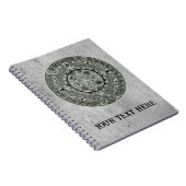 Carnet Pierre de soleil aztèque mexicaine Calendrier maya (Côté Droit)