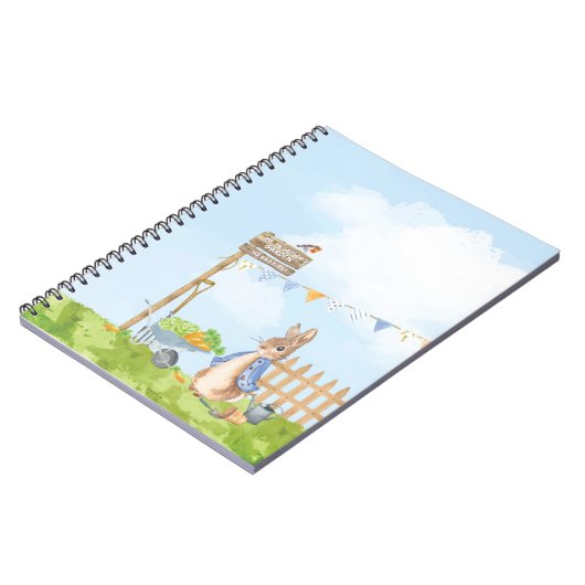 Carnet Pierre le lapin (Côté gauche)