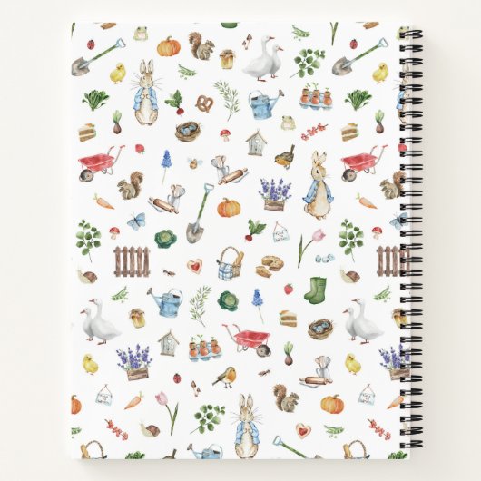 Carnet Pierre le Lapin (Dos)