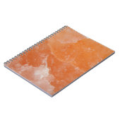 Carnet Pierre orange de sel (Côté gauche)