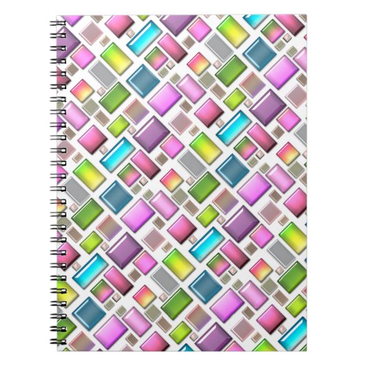 Carnet Pierres précieuses et mère de perle (Devant)