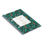 Carnet Pierres turquoise (Côté Droit)
