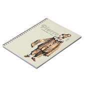 Carnet Pierrot par Hans Peter Hansen CC0199 (Côté gauche)