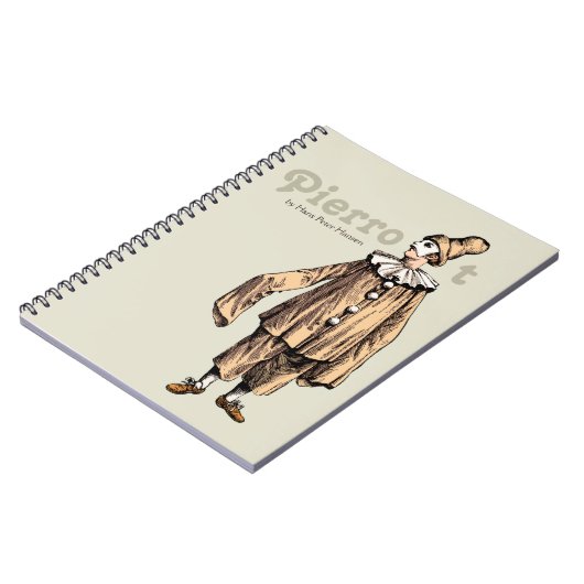 Carnet Pierrot par Hans Peter Hansen CC0199 (Côté gauche)