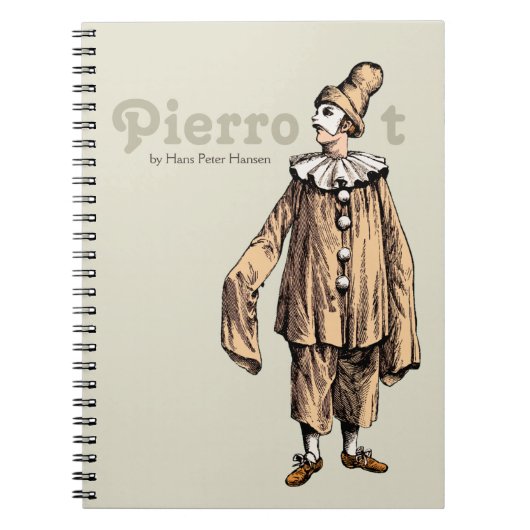 Carnet Pierrot par Hans Peter Hansen CC0199 (Devant)