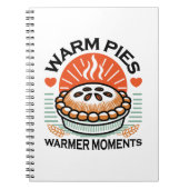 Carnet Pies chaudes Moments plus chauds - Conception d'au (Devant)