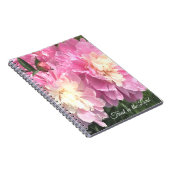 Carnet Pies roses (Côté Droit)