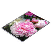 Carnet Pies roses et blanches (Côté gauche)