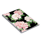 Carnet Pies roses Japonais Floral Kimono (Côté Droit)