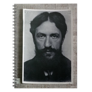 Carnet Piet Mondrian (1872-1944), c.1910 (photo de b/w)