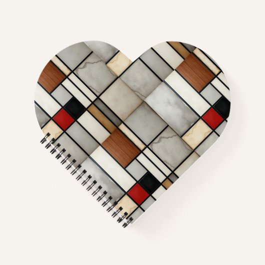 Carnet Piet Mondrian Vintage (Devant)