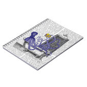 Carnet Pieuvre dans le bain 2 (Côté gauche)