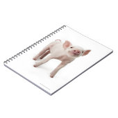 Carnet Pig debout en regardant (Côté gauche)