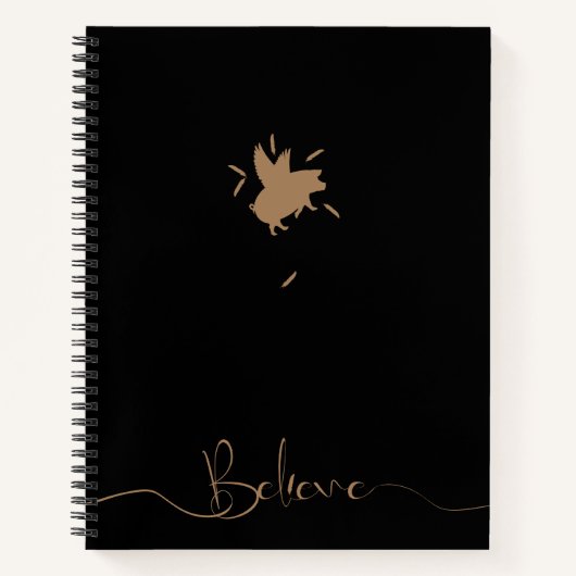 Carnet Pig Feathers (Devant)