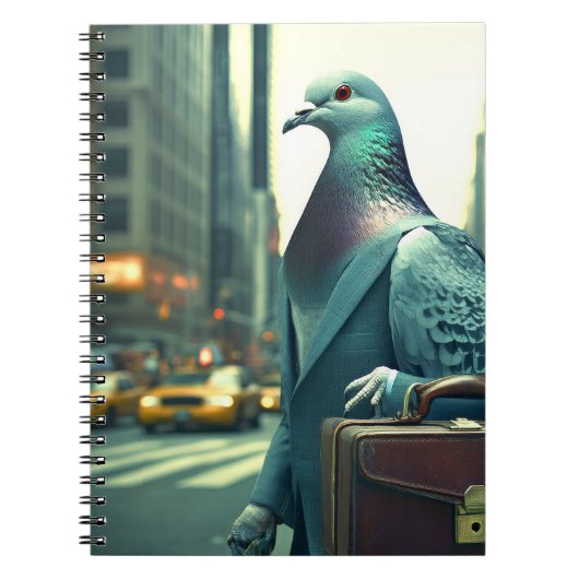 Carnet Pigeon À L'Office (Devant)