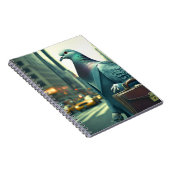 Carnet Pigeon au bureau (Côté Droit)
