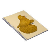 Carnet Pigeon Trompette Jaune (Côté Droit)