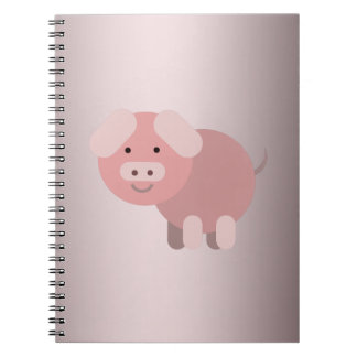 Carnet Piggy à potelée personnalisée