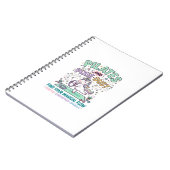 Carnet Pilates de licorne et poussière de pixie typograph (Côté gauche)