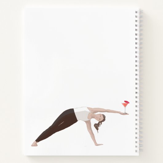 Carnet Pilates Notes Ordinateur portable Spiral (Dos)
