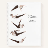 Carnet Pilates Notes Ordinateur portable Spiral (Devant)