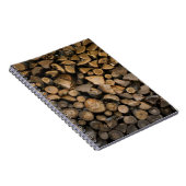 Carnet Pile de bois de feu (Côté Droit)