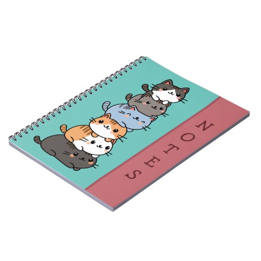 Carnet Pile De Chats (Côté gauche)