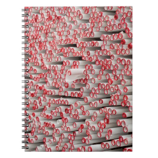 Carnet Pile de papiers roulés (Devant)
