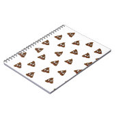 Carnet Pile of Poo emoji smiling poops (Côté gauche)