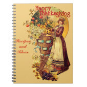 Carnet Pilgrim Girl avec style victorien sur mesure (Devant)