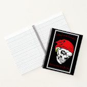 Carnet Pillage et pillage Arrière - plan noir (Intérieur)