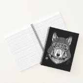 Carnet Pilote de motocyclette Wolf Dog (Intérieur)
