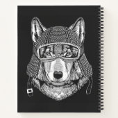Carnet Pilote de motocyclette Wolf Dog (Dos)