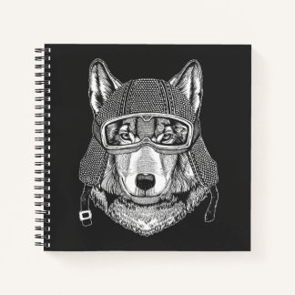 Carnet Pilote de motocyclette Wolf Dog