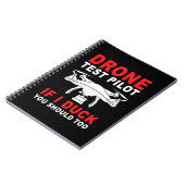 Carnet Pilote d'essai de drone (Côté gauche)