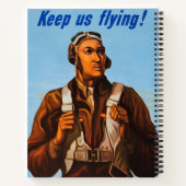 Carnet Pilotes d'aviation afro-américains de 2ÈME GUERRE  (Dos)