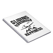 Carnet Pilotes en vol | Thermals Glide Idées Cadeaux (Côté Droit)