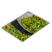 Carnet Piments à vendre sur le marché (Côté gauche)