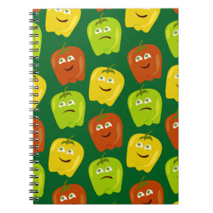 Carnet Piments Clochettes Poppin