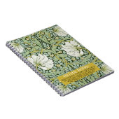 Carnet Pimpernel Design par William Morris (Côté Droit)