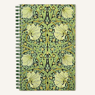 Carnet Pimpernel (vert) de William Morris,