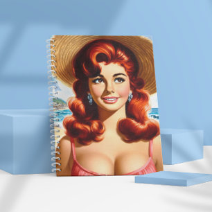 Carnet Pin-up vintage d'été