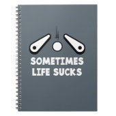 Carnet Pinball Life Sucs (Devant)