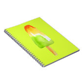 Carnet Pine Lime sucette pop art nourriture mignonne (Côté Droit)