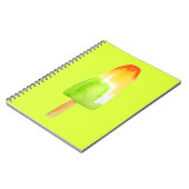 Carnet Pine Lime sucette pop art nourriture mignonne (Côté gauche)